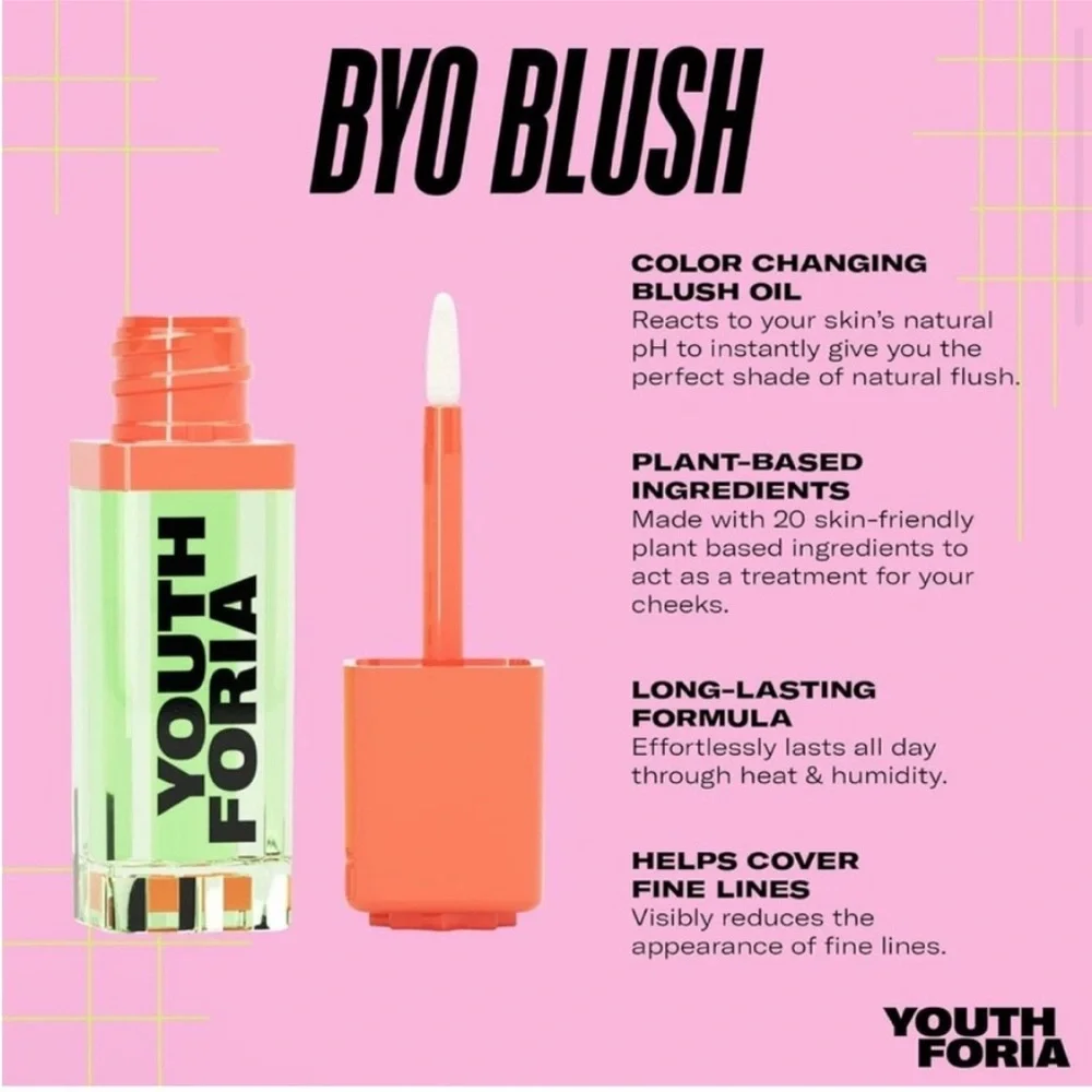 BUNDLE Youthforia Pregame Setting Spray- Blush Oil